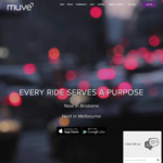[QLD] $10 off Your First Ride with Muve Rideshare
