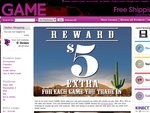 $5 Extra trade-in credit at GAME, $10 Extra for consoles