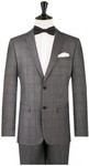Dobell Grey with Burgundy Check Suits + Other Styles $45 + Shipping @ MyTuxedo