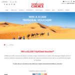 Win a $1,000 TripADeal Voucher from Travellers Choice