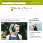 Win 1 of 2 Pairs of Plantronics BackBeat Headphones (Fit 3100 $239.99/Go 600 $139.99) from Eat Pray Workout