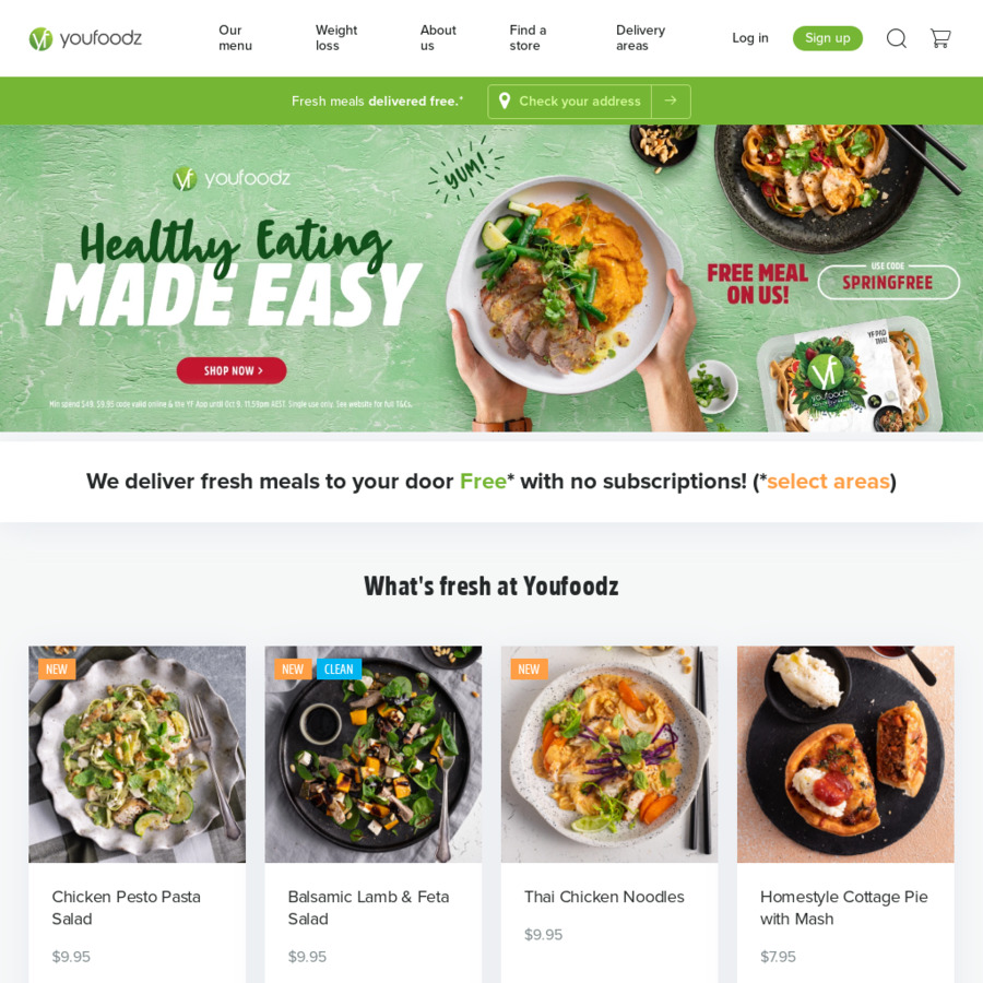 Youfoodz - 9 Meals for $59 Delivered (Save $30.55) - OzBargain