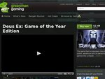 Deus Ex Game of The Year Edition for $2.48 Today Only on GreenmanGaming.com