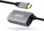 USB C to HDMI 4K Cable $23.99, USB Type C to Ethernet LAN Adapter $12.99 + Delivery ($0 with Prime/ $39 Spend) @ CHOETECH Amazon