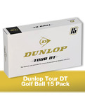 Dunlop Tour DT Golf Balls 15pk for $14 + Free Delivery
