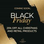Black Friday: 25% off All Full Priced Retail Products @ Godiva