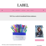 Win $150 Worth of Frixion Stationery from Label Magazine