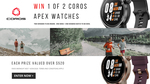 Win 1 of 2 Coros Apex Premium Multisport Watches Worth $520 from Wild Earth