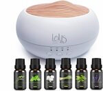 Aroma Diffuser and 6 Bottles of Essential Oils $49.73 Delivered (Was $62.95) @ DESERT LOTUS via Amazon Au
