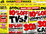 JB Hi-Fi Stocktake Sale - 10% off TV/Computer/Camera, 20% off Home Audio, 30% off Car Audio+more