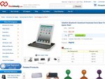 Ultrathin Bluetooth Aluminum Keyboard Dock Base for Apple iPad 2 $32.99 with Worldwide Free-Shipping