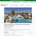 Win a Sheraton Summer Staycation & Shopping Spree Worth $3,000 from AMP Capital