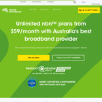 $10 off for First 6 Months @ Aussie Broadband (New Customers, on Unlimited Plans)