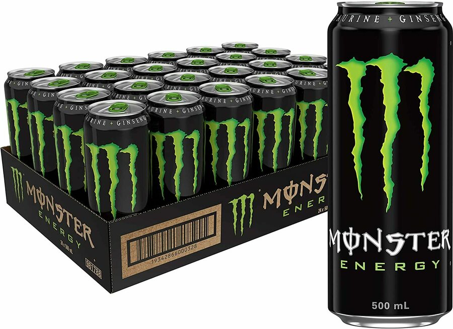 Monster Energy Drink Original/Zero Ultra 24x 500ml $37.50 ($33.75 w/ S ...