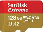 SanDisk Extreme MicroSDXC 128GB 160MB/s $21 C&C / + Delivery @ JB Hi-Fi / Officeworks