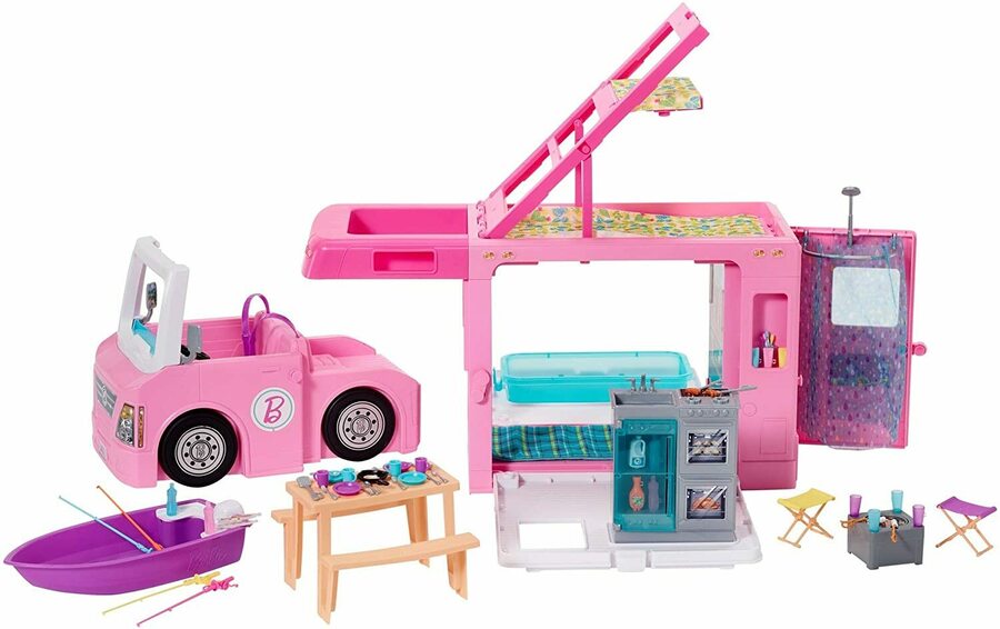 Barbie GHL93 3-in-1 Dream Camper $73 Delivered @ Amazon AU - OzBargain