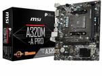 MSI A320M-A PRO Motherboard $39 + Delivery @ Umart