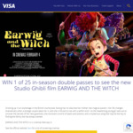 Win 1 of 25 Double Passes to See Earwig and The Witch from Visa