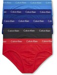 Calvin Klein Cotton Stretch Trunk/Hip Brief Small 5pk $29/$25 (RRP $129.95/$109.95) + Post ($0 with $50 Spend/C&C) @ David Jones