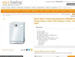 Bosch Dishwasher SMS68M02AU $1079. From The Good Guys. (RRP $1749)