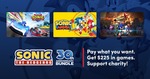 [PC, Steam] Sonic’s 30th Anniversary Bundle (Team Sonic Racing, Sonic Mania, Sonic Forces & More) $13.53 @ Humble Bundle