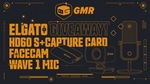 Win an Elgato Bundle (HD60 S+ Capture Card, Facecam and Wave 1 Microphone) from GMR