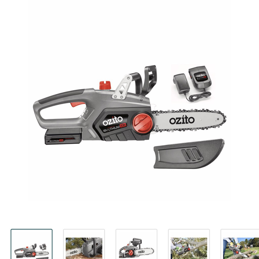 Ozito 2025 cordless chainsaw