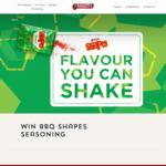 Free  Arnott's BBQ Shapes Flavour Shakers Delivered from Arnott's