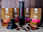 Win an Aeropress and a Specialty Coffee Taster Pack Worth $110 from The Wood Roaster