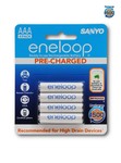 Sanyo Eneloop AAA LSD Rechargeable Batteries 1500 Cycle, 750mah - 4 PACK $17.95 Free Shipping (was 8 PACK Pricing Error)