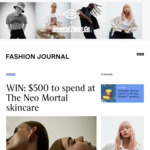 Win $500 to Spend at The Neo Mortal Skincare from Fashion Journal