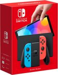 Nintendo Switch Console OLED Model - Neon $449 Delivered @ Amazon AU