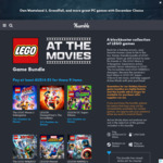 [PC, Steam] LEGO at The Movies Bundle: 9 Items (The Incredibles, DC Super-Villains & More) from $14.93 @ Humble Bundle