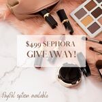 Win a $499 Sephora Gift Card or PayPal from B.G.B Marketing