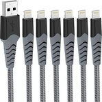 iPhone Mfi-Certified Lightning Charger Cable 6-Pack 3.3ft (1m) $10.34 + Delivery ($0 with Prime/ $39 Spend) @ Arshcea Amazon AU