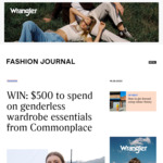 Win a $500 Commonplace Voucher from Fashion Journal
