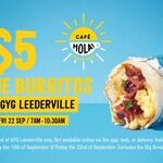 [WA] Breakfast Burrito & Coffee $5 @ Guzman Y Gomez Leederville