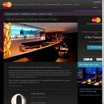 MasterCard Cardholders: Spend $50 On Drinks & Get Free $50 Tasting Plate @ O Bar and Dining SYD