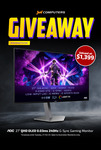 Win an AOC 27" QHD OLED 0.03ms 240hz Gaming Monitor Valued at $1399 from JW Computers & AOC