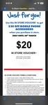 $20 off Voucher for Mobile Phone Accessories (in Store Use Only) @ The Good Guys