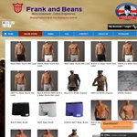 Frank and Beans Underwear 30% off Boxer Shorts, Briefs and Boxer Briefs