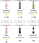 $10 Selected Wines (Choice of 44) - e.g. Yellow Tail Prosecco + Delivery ($0 C&C/ $125 Order) @ Liquorland (Online Only)