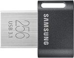 [Prime] SAMSUNG FIT Plus 256GB - 400MB/s USB 3.1 Flash Drive, Gunmetal Gray $26.14 Delivered @ Amazon US via AU