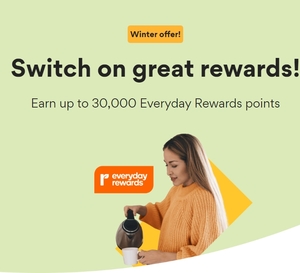 [QLD, NSW, VIC, SA, ACT] 20,000 Everyday Rewards Points for Electricity Sign-up, 10,000 Points for Gas @ Origin Variable Plan