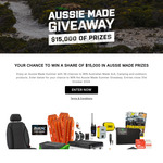 Win 1 of 38 Prizes from $15,000 of Aussie Made 4WD Products from Aussie Made Giveaway