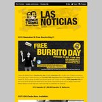 (MEL) Guzman Y Gomez Free Burrito Day Thursday 20/12/12 11am-8PM