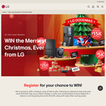 Win 1 of 3 LG Prize Pack + Prezzee Gift Card Bundles or 1 of 100 $250 LG Gift Vouchers from LG