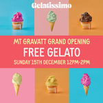 [QLD] Free Gelato @ Gelatissimo (Mt Gravatt)