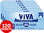 6 x 20pk VIVA Rinse & Reuse Sheet Towels $4.50, Scholl Eulactol Cracked Heel Balm 60g $4 (OOS) + Del ($0 with OnePass) @ Catch