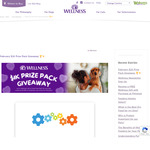 Win a $1000 Wellness Pet Prize Pack from Wellness Pet Food